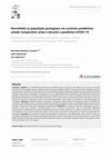 Research paper thumbnail of Nomofobia na população portuguesa em contexto pandémico: estudo comparativo antes e durante a pandemia COVID-19