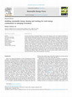 Research paper thumbnail of Enabling sustainable energy sharing and tracking for rural energy communities in emerging economies