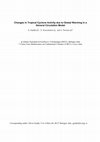 Research paper thumbnail of Changes in Tropical Cyclone Activity Due to Global Warming: Results from a High-Resolution Coupled General Circulation Model