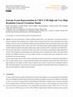 Research paper thumbnail of Extreme Events Representation in CMCC-CM2 High and Very-High Resolution General Circulation Models