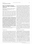 Research paper thumbnail of Effect of an Endothelin B Receptor Agonist on the Tumor Accumulation of Nanocarriers