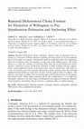 Research paper thumbnail of Repeated Dichotomous Choice Formats for Elicitation of Willingness to Pay: Simultaneous Estimation and Anchoring Effect