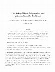 Research paper thumbnail of The Askey-Wilson polynomials and q-Sturm-Lioville problems