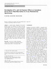 Research paper thumbnail of Investigation of O2- and Air-Exposure Effects on Amorphous In–Ga–Zn–O Thin-Film Surface by X-ray Photoelectron Spectroscopy