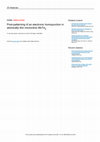 Research paper thumbnail of Post-patterning of an electronic homojunction in atomically thin monoclinic MoTe <sub>2</sub>