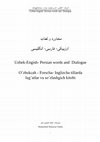 Research paper thumbnail of Uzbek Engish Persian words and Dialogue