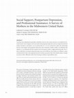 Research paper thumbnail of Social Support, Postpartum Depression, and Professional Assistance: A Survey of Mothers in the Midwestern United States