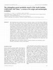 Research paper thumbnail of The Luliangshan garnet peridotite massif of the North Qaidam UHPM belt, NW China - a review of its origin and metamorphic evolution