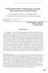 Research paper thumbnail of Erosão democrática e militarização nos países ibero-americanos na última década