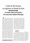 Research paper thumbnail of L'écho du Mai français en Angleterre et Irlande du Nord