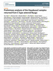 Research paper thumbnail of Preliminary analysis of the Hayabusa2 samples returned from C-type asteroid Ryugu