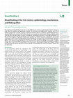 Research paper thumbnail of Breastfeeding 1 Breastfeeding in the 21st century: epidemiology, mechanisms, and lifelong eff ect