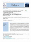 Research paper thumbnail of Involvement of maternal grandmother and teenage mother in intervention to reduce pacifier use: a randomized clinical trial