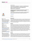 Research paper thumbnail of Association between maternal satisfaction with breastfeeding and postpartum depression symptoms