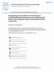 Research paper thumbnail of Recognizing the Correlation of Architectural Drawing Methods between Ancient Mathematical Books and Octagonal Timber-framed Monuments in East Asia