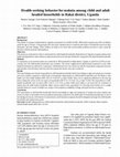 Research paper thumbnail of Health-seeking behavior for malaria among child and adult headed households in Rakai district, Uganda