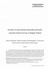 Research paper thumbnail of Prevalence of Canine Infectious Endocarditis and Possible Association with Bartonella spp. in Bangkok, Thailand