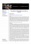 Research paper thumbnail of The problem of Rebirth: Belief versus Reality, an overview