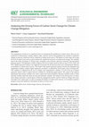 Research paper thumbnail of Analysing the Driving Forces of Carbon Stock Change for Climate Change Mitigation