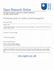 Research paper thumbnail of Pioneering study of outdoor sound propagation