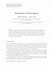 Research paper thumbnail of Morphisms of Polar Spaces