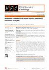 Research paper thumbnail of Management of A Patient with an Unusual Trajectory of a Temporary Trans-Venous Pacing Lead