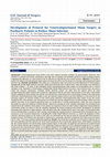 Research paper thumbnail of Development of Protocol for Ventriculoperitoneal Shunt Surgery in Paediatric Patients to Reduce Shunt Infection