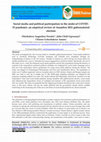 Research paper thumbnail of Social media and political participation in the midst of COVID-19 pandemic: an empirical review of Anambra 2021 gubernatorial election