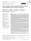 Research paper thumbnail of The <i>ATG16L1</i> gene variant rs2241880 (p.T300A) is associated with susceptibility to HCC in patients with cirrhosis