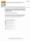 Research paper thumbnail of An assessment of the distribution and potential ecological impacts of invasive alien plant species in eastern Africa