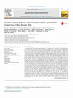 Research paper thumbnail of Complex patterns of glacier advances during the late glacial in the Chagan Uzun Valley, Russian Altai