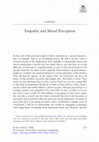 Research paper thumbnail of Empathy and Moral Perception