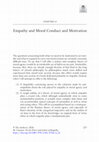 Research paper thumbnail of Empathy and Moral Conduct and Motivation