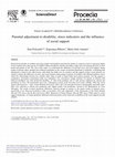 Research paper thumbnail of Parental Adjustment to Disability, Stress Indicators and the Influence of Social Support