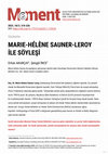 Research paper thumbnail of Interview with Marie-Hélène Sauner-Leroy