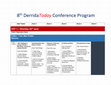 Research paper thumbnail of 8 th DerridaToday Conference Program Main Theatre Room 1 Room 2 Room 3 Room 4 Room 5