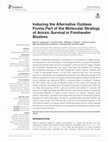 Research paper thumbnail of Inducing the Alternative Oxidase Forms Part of the Molecular Strategy of Anoxic Survival in Freshwater Bivalves