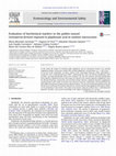 Research paper thumbnail of Evaluation of biochemical markers in the golden mussel Limnoperna fortunei exposed to glyphosate acid in outdoor microcosms