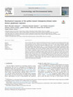 Research paper thumbnail of Biochemical responses of the golden mussel Limnoperna fortunei under dietary glyphosate exposure