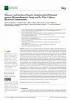 Research paper thumbnail of Tobacco Leaf-Surface Extracts: Antimicrobial Potential against Phytopathogenic Fungi and In Vitro Culture Bacterial Contaminants