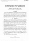 Research paper thumbnail of Modified Generalized Alpha Method for Integrating Governing Equations of Very Flexible Aircraft