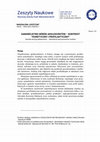 Research paper thumbnail of Samobójstwo wśród adolescentów – kontekst teoretyczny i profilaktyczny