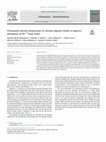 Research paper thumbnail of Ultrasound assisted preparation of calcium alginate beads to improve absorption of Pb+2 from water