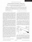 Research paper thumbnail of Precision measurement of the metastable3P2lifetime of neon