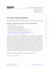 Research paper thumbnail of Flux tubes at finite temperature