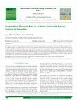 Research paper thumbnail of Regionalized Discount Rate to Evaluate Renewable Energy Projects in Colombia