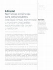 Research paper thumbnail of Narrativas inmersivas para comunicadores. Realidad virtual, aumentada y mixta en propuestas audiovisuales de ficción y no ficción