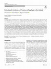 Research paper thumbnail of Estimating the Incidence and Prevalence of Dysphagia in New Zealand