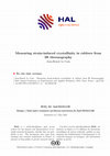 Research paper thumbnail of Measuring Strain-Induced Crystallinity in Rubbers from IR Thermography