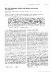 Research paper thumbnail of Real Time Measurement of Nitric Oxide Released from Cultured Endothelial Cells